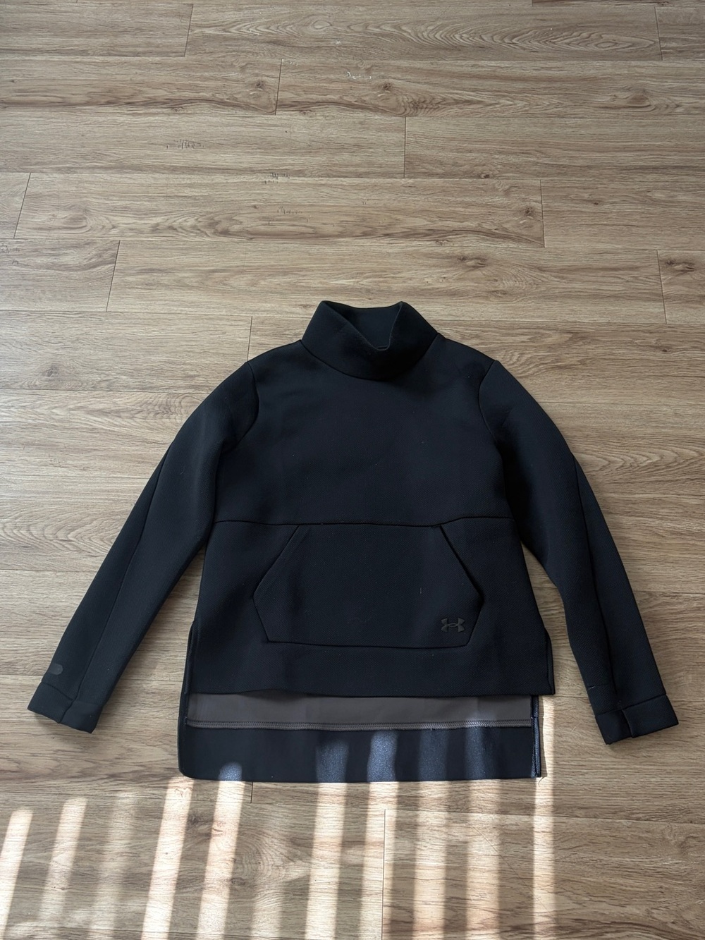 Under Armour Black Women's Funnel Neck Pullover Sweater